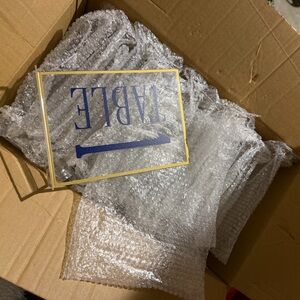 Gold and Navy Table numbers